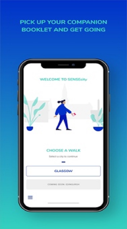 SENSEcity AR - City Tour Guide AR App screenshot 1